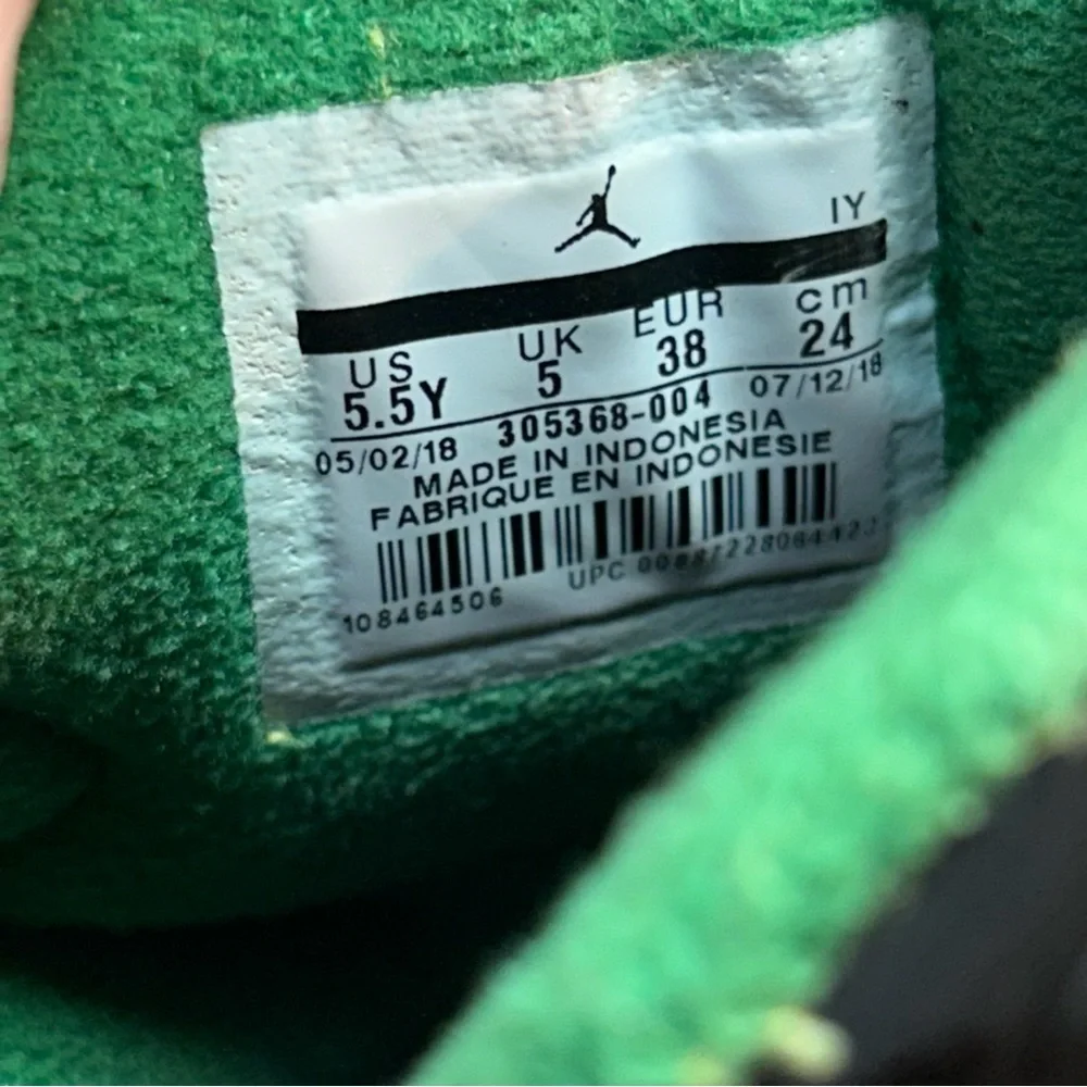 Jordan 8 Retro‎ GS Tinker Air Raid 305368 004 Youth 5.5Y Shoes Nike Air